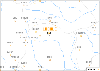 map of Lobule