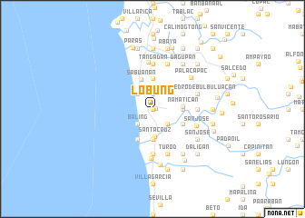 map of Lobung
