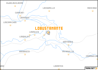 map of Lo Bustamante