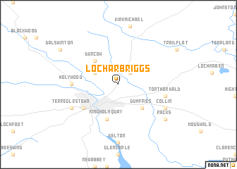 map of Locharbriggs