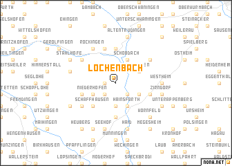 map of Lochenbach