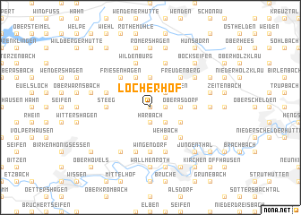 map of Locherhof
