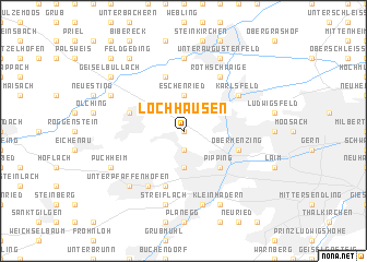 Lochhausen (Germany) map - nona.net