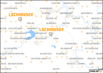 map of Lochhäuser