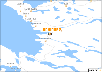 map of Lochinver
