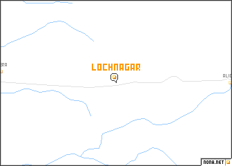 map of Lochnagar