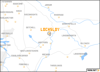 map of Lochsloy