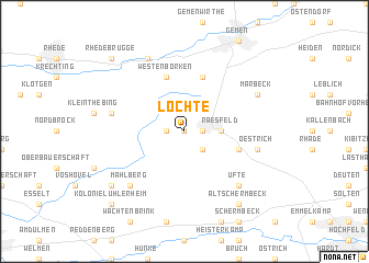 map of Löchte