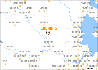 map of Lỗ Chưng