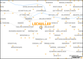 map of Lochwiller