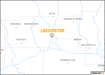 map of Lockington