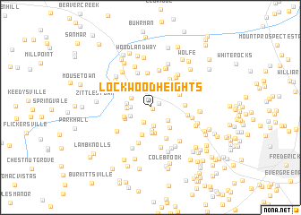 map of Lockwood Heights