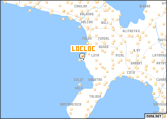 map of Locloc