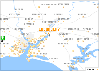 map of Locunolay