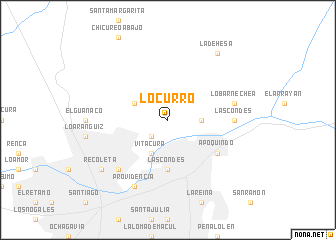 map of Lo Curro