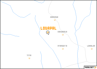 map of Lodapal