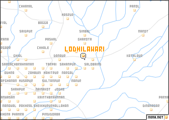map of Lodhi Lawāri