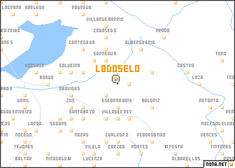 map of Lodoselo