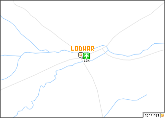map of Lodwar