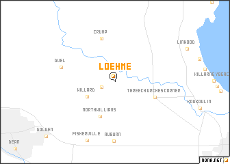 map of Loehme