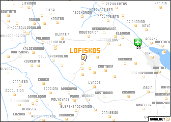 map of Lofískos