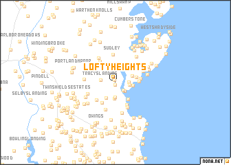 map of Lofty Heights