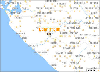 map of Logantown