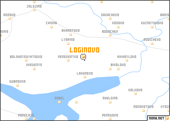 map of Loginovo