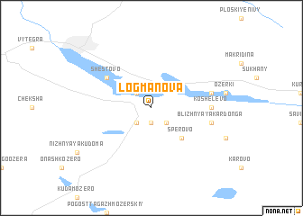 map of Logmanova