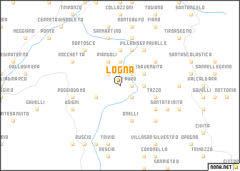 map of Logna