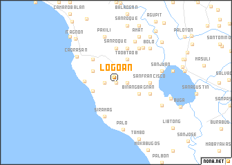 map of Logoan