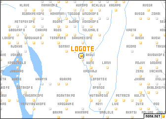 map of Logote