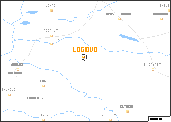 map of Logovo