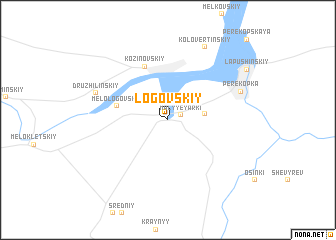 map of Logovskiy