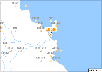map of Logui