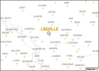 map of Logville