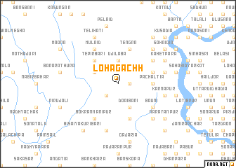 map of Lohāgāchh