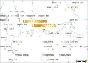 map of Lohariandava