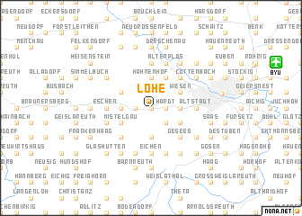 map of Lohe