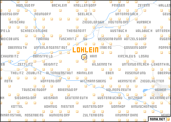 map of Löhlein