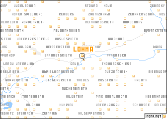 map of Lohma