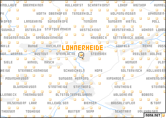 map of Löhnerheide