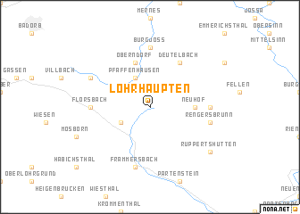 map of Lohrhaupten