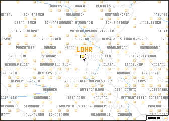 map of Lohr