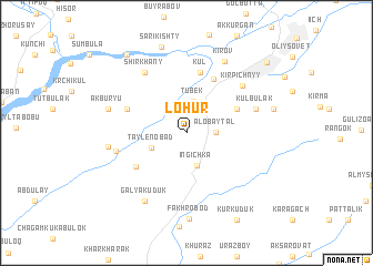 map of Lohur