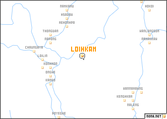 map of Loi-hkam