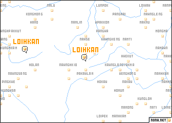 map of Loi-hkan
