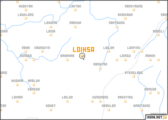 map of Loi-hsa