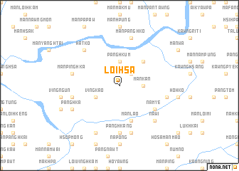 map of Loi-hsa