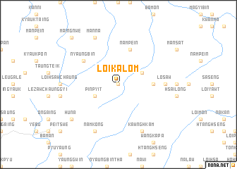 map of Loikalom